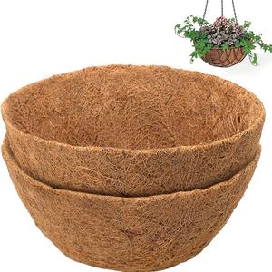 Macetero de Metal para Ventana, Soporte para Plantas, Cesta Colgante de Alambre con Forro de Fibra de Coco - Product Image 5