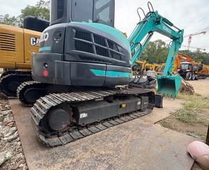 Usato Kobelco SK55 giappone originale usato Mini escavatore <span class=keywords><strong>5</strong></span>.<span class=keywords><strong>5</strong></span> Ton <span class=keywords><strong>5</strong></span> Ton usato usato Sk55SR cingolato scavatore per la vendita - Product Image 5