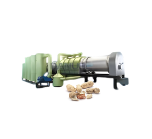 Four de carbonisation continu OEM de haute qualité pour la production de charbon de bois à partir de coques de noix de coco, d'arachides et de sciure de bois - Product Image 1
