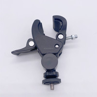 Para Gopro Hero 12 11 10 9 8 7 6 5 4 negro bicicleta motocicleta manillar 360 grados trípode montaje para YI 4K SJCAM Accesorios
