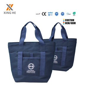 Hochwertige, individuell bedruckbare, nicht gewebte Kühltaschen, Picknick-Thermo-Lebensmittel-Strand-Weinkühltasche, isolierte Kühltasche für Mittagessen - Product Image 1