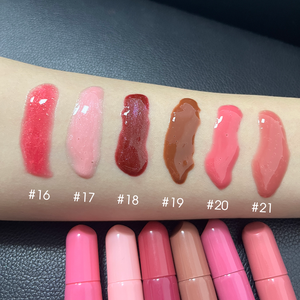 Brillo Labial Mineral en Tubo Exprimible, Brillo Labial Humectante de Larga Duración, Cosméticos de Marca Privada Personalizados al por Mayor - Product Image 5