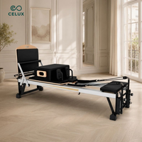 Reformer Pilates en alliage d'aluminium de haute qualité avec ressort à charge réglable de type allemand pour l'entraînement Pilates à domicile et en studio