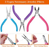 Kit de Suministros para Hacer Joyas PAXCOO con Herramientas, Alambres y Accesorios para Reparación y Abalorios - Hecho en China