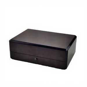 Caja de Regalo de Perfume y Cosméticos de Madera MDF de Lujo, Marca DS, Hecha a Mano, con Logotipo Personalizado, Acabado en Laca Rectangular, Impresión en Serigrafía - Product Image 4