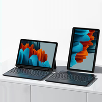 Casing Keyboard TtrackPad magnetik, untuk Samsung Galaxy Tab S6 Lite 11 S7 TouchPad Keyboard untuk Samsung Tab A8 A7 A 10.1 10.5