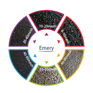 Đen Xám Emery nổ mìn thép <span class=keywords><strong>Grit</strong></span> hạt kim cương cát SIC silicon carbide mài mòn cho hồ cá cảnh quan lọc nước - Product Image 2