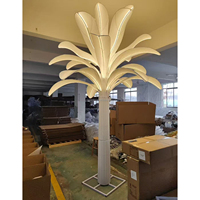 Fournitures pour fêtes et événements, accessoires de mariage, éclairage LED, fleurs géantes, décoration de scène de mariage, décoration de bord de route