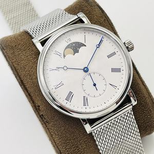 Reloj Mecánico Automático de Moda para Hombre con Función de Fase Lunar de Primera Calidad, Espejo de Zafiro, Reloj de Negocios de Alta Calidad - Product Image 2