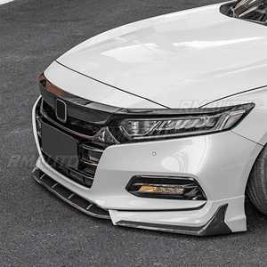 Kit de 3 piezas de alerón divisor de labio de parachoques delantero universal para Honda Accord 2018-2020 ACR - Product Image 2