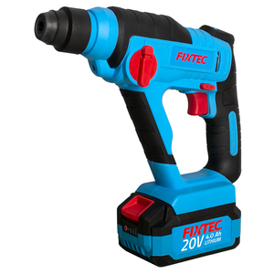 Marteau perforateur FIXTEC 20V portable SDS Plus sans fil, brise-roche rotatif avec batterie au lithium FCRH13LFX – Offre économique - Product Image 1