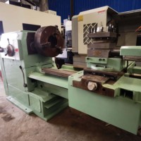 Tour à métaux horizontal semi-automatique d'occasion 85% - Modèle Dalian CW6280C - Prix usine - Vente