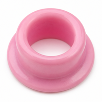 Œillet de guidage de fil en céramique d'alumine rose, pièce de rechange pour machine textile à bobinage haute vitesse, tissage et tricotage