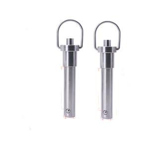Goupille à dégagement rapide en acier inoxydable goupilles de verrouillage à billes attaches 6mm 8mm 10mm diamètre - Product Image 1