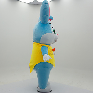 Costume de Mascotte Gonflable <span class=keywords><strong>Lapin</strong></span> de Pâques Rose pour Adulte, 2,2M 2,6M, Adorable <span class=keywords><strong>Lapin</strong></span> de Ferme Personnalisé, Idéal pour Fête - Product Image 3