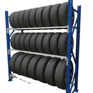 Commercial Auto Parts Storage for <strong>Warehouse</strong> Tire Shelf <strong>Metal</strong> Truck Tyre Storage <strong>Rack</strong> Stacking Heavy Duty Racking - Product Image 6