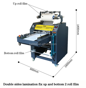 Máquina laminadora hidráulica de servicio pesado de doble cara con superposición automática y función de corte - Product Image 4