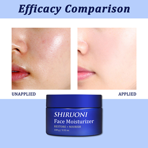 Crema facial hidratante <span class=keywords><strong>de</strong></span> caléndula orgánica vegana OEM ODM con reparación <span class=keywords><strong>de</strong></span> la piel blanqueamiento beneficios nutritivos - Product Image 4