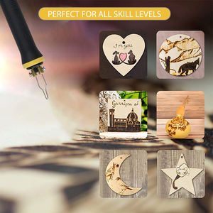 Juego de Herramientas de pluma para quemar madera, máquina eléctrica de pirograbado de hierro para soldar, <span class=keywords><strong>precio</strong></span> barato - Product Image 5