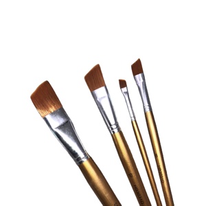 Commercio all'ingrosso 6 pz materiale dei capelli in Nylon di migliore qualità artista pennello <span class=keywords><strong>per</strong></span> pittura ad <span class=keywords><strong>acquerello</strong></span> arte <span class=keywords><strong>pennelli</strong></span> Set - Product Image 3