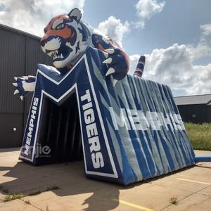 Tunnel sportif gonflable géant d'extérieur / Tunnel de <span class=keywords><strong>football</strong></span> américain / <span class=keywords><strong>Casque</strong></span> de joueur gonflable personnalisable - Product Image 6