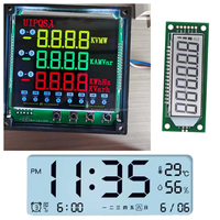Pengukur Daya Layar LCD Kontrol Industri VA BTN Berkinerja Tahan Lama untuk Penggunaan Mobil Modul LCD Tampilan Segmen Modul LCD