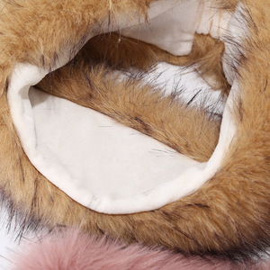 <span class=keywords><strong>Bandeau</strong></span> en fausse fourrure de raton laveur <span class=keywords><strong>pour</strong></span> l'hiver, bonnets d'extérieur longs et chauds en fourrure <span class=keywords><strong>pour</strong></span> l'hiver - Product Image 6