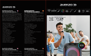 <span class=keywords><strong>ลำโพง</strong></span>แอคทีฟกลางแจ้งยี่ห้อ Europe Avenzo รุ่น <span class=keywords><strong>MBA</strong></span> Dual ขนาด 8 นิ้ว สำหรับงานแสดงบนเวที ดีเจ เสียงเบส คาราโอเกะ รองรับบลูทูธ USB พร้อมทวีตเตอร์ - Product Image 4