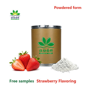 Poudre aromatisante fraise et tabac pour bonbons, boissons, thé au lait, crème glacée et café - Arôme alimentaire et tabac personnalisable - Product Image 1