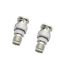Système de microphone sans fil Q9 Adaptateur UHF Mini UHF Femelle vers BNC Mâle Connecteur coaxial RF pour radio