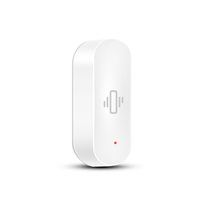 Tuya Zigbee Smart Vibrationssensor für Geldautomaten, batteriebetriebener Vibrationsdetektor, kompatibel mit der Smart Life APP