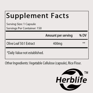 Extracto de Hoja de Olivo 50:1, 40% Oleuropeína, 150 Cápsulas Veganas, Antioxidante y Refuerzo Inmunológico, Venta al Por Mayor OEM/ODM - Product Image 2