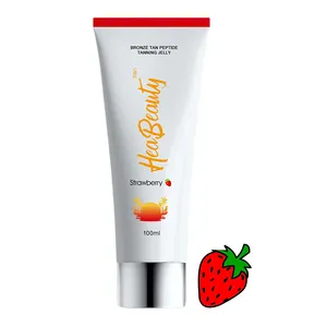 extreme sunbed strawberry tanning jelly cream in solarium to dark sun tan body skin go black carrot natural skinny tinted