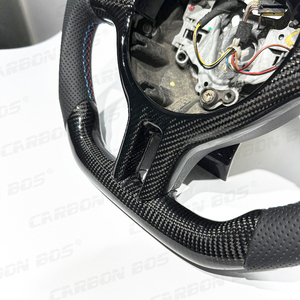 Volant sport en cuir et fibre de carbone M Performance pour <span class=keywords><strong>BMW</strong></span> <span class=keywords><strong>E46</strong></span>, <span class=keywords><strong>prix</strong></span> de gros direct usine - Product Image 3