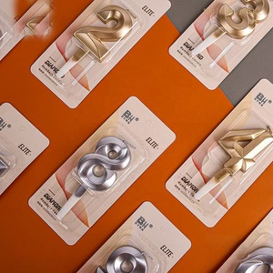 Velas de Parafina Personalizables de 16 Deseos para Decoración de Cumpleaños, Bodas y Halloween - Product Image 1