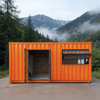 Offre Spéciale : Maison Conteneur Démontable Étanche, Garage Préfabriqué, Café, Boutique Éphémère, Mini-Maison Mobile, Salle de Bain Personnalisée