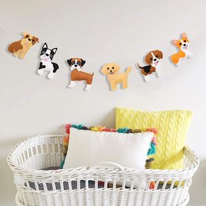 ชุดงานฝีมือสำหรับเด็ก Perfect Kraft Puppy Craft Kit ชุดเย็บปักถักร้อยและงานประดิษฐ์ DIY ตุ๊กตาสุนัขทำจากผ้าสักหลาด สำหรับเด็กหญิงและเด็กชาย - Product Image 6