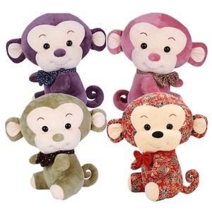 Quà Tặng Ngày Valentine Khỉ Mới Đồ Chơi Mềm Bán Buôn Đồ Chơi Sang Trọng Tùy Chỉnh Khỉ Với Trái Tim - Product Image 5
