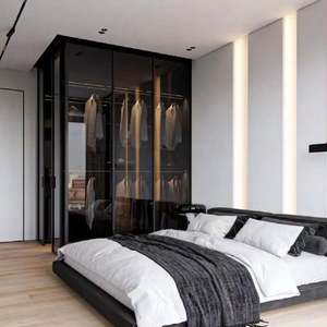 Meubles de chambre à coucher YALIG, designs modernes personnalisés, dressing avec porte coulissante - Product Image 4