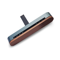 Diffuseur de parfum pour voiture en bois massif avec logo personnalisé Roes Luxury, accessoires intérieurs de voiture, clip pour grille d'aération