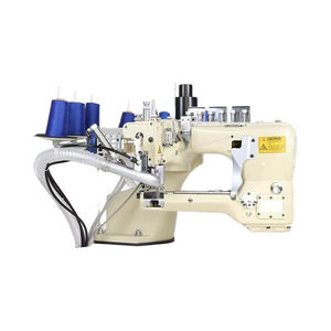 Machine à coudre de vêtement industrielle <span class=keywords><strong>Yamoto</strong></span> 62G coupe-fil automatique moteur de point de recouvrement à entraînement direct - Product Image 1