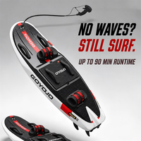 Nouvelle arrivée 2026 : Planche de surf électrique hydrofoil en fibre de carbone, longue autonomie (60-90 min), vitesse rapide (65 km/h), sports nautiques.