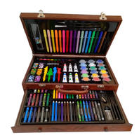 Fournitures d'art créatifs pour dessin, pastel à l'huile, crayons, marqueur, boîte Portable, superbe cadeau pour débutant