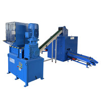 Ligne de recyclage de câbles V-C06 80-120 kg/h, granulateur de fils de cuivre avec séparation par air pour les nouvelles ateliers de recyclage de câbles