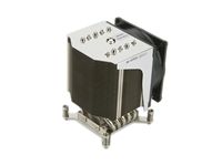 Refroidisseur de processeur actif Intel Socket LGA 2011/2066 V3 4U avec dissipateur thermique LED et radiateur de refroidissement pour processeur de serveur informatique