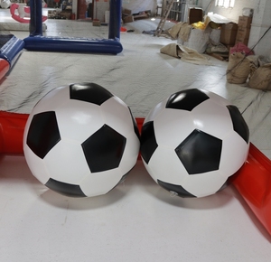Grand <span class=keywords><strong>ballon</strong></span> <span class=keywords><strong>de</strong></span> football gonflable 60cm 80cm 100cm 120cm 150cm 200cm, ballons <span class=keywords><strong>de</strong></span> football en PVC <span class=keywords><strong>de</strong></span> grande taille, hermétiques, personnalisables - Product Image 2