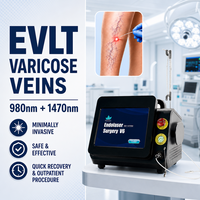 Appareil de traitement des varices par laser endoveineux à diode EVLT 980+1470nm