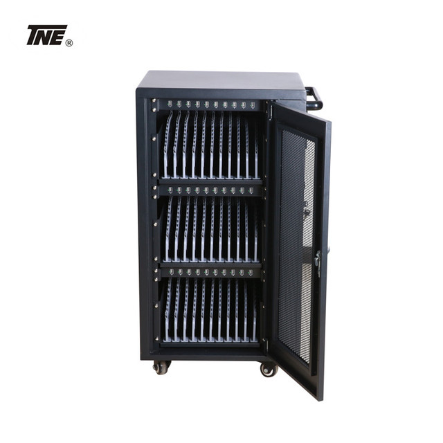 For School Hotel Office Multi Device Phone Laptop Tablet Storage Charging Cart Cabinet