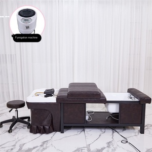 Kisen Black New High-end High-end Ergonomic Shampoo <b>Bed</b> Can Be Customized Color Ceramic Shampoo Basin - Product Image 6
