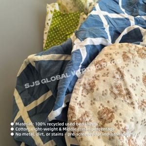 Trapos de Limpieza Industriales de Colores Variados, 100% Algodón, Trapos de Lona Cortada, 5 kg, Trapos de Tela para Limpieza - Product Image 4